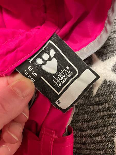 Pinkki Hurtta koiran sadetakki 45cm Jyväskylä - valokuva 3