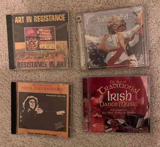 CD levyjä etno, kreikka, art in resistance, irkku Vantaa