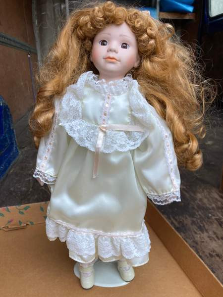 Posliini nukke Vihti - valokuva 1