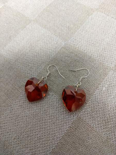 Korvakorut, "kristalli" sydän Turku - valokuva 3