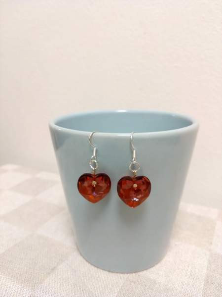 Korvakorut, "kristalli" sydän Turku - valokuva 1