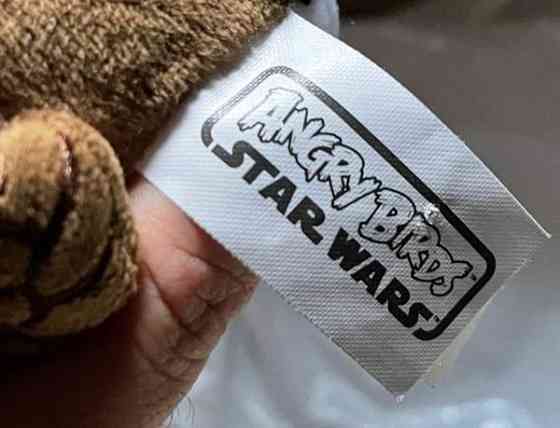 Angry Birds Star Wars Leia Stella pehmolelu lelu Reppu kortiste clip klippi Joroinen