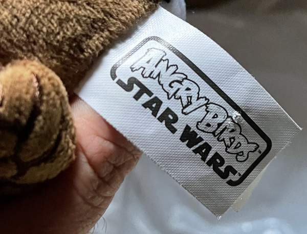 Angry Birds Star Wars Leia Stella pehmolelu lelu Reppu kortiste clip klippi Joroinen – foto 2