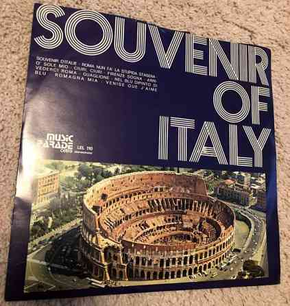 Souvenir Of Italy LP Vinyyli Joroinen