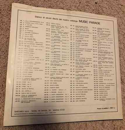 Souvenir Of Italy LP Vinyyli Joroinen