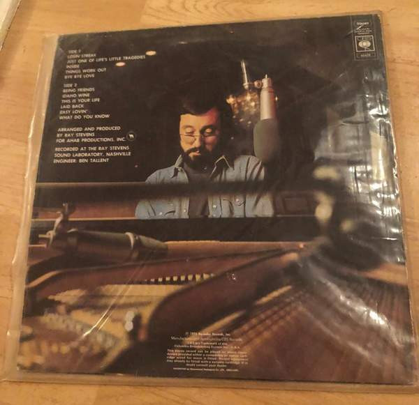 Ray Stevens Losin Streak LP Vinyyli Joroinen - valokuva 2