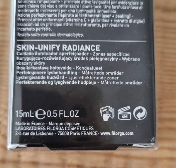 Filorga  Skin unify radiance. Ihon kirkastava hoitovoide Keminmaa - photo 5