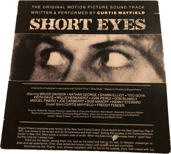 Curtis Mayfield Short Eyes LP Vinyyli Joroinen - photo 1