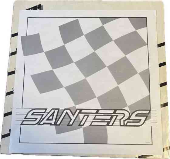 Santers Racing Time LP Vinyyli 1982 Ready Records Joroinen