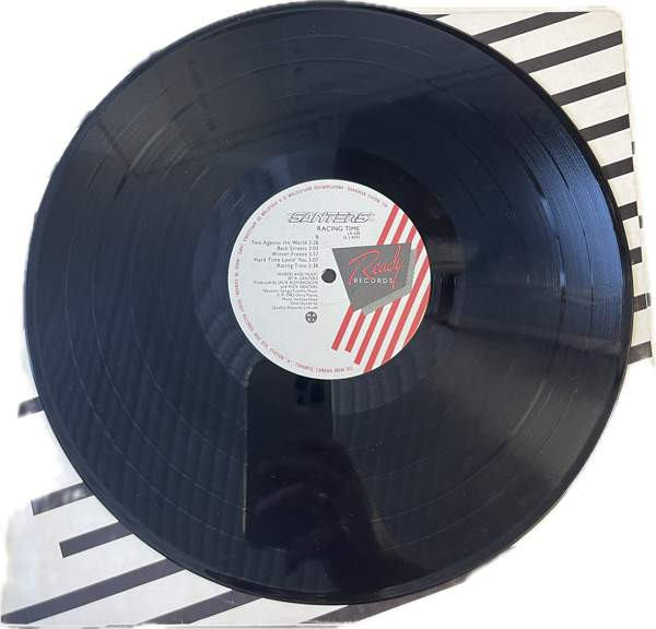 Santers Racing Time LP Vinyyli 1982 Ready Records Joroinen - photo 8