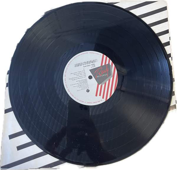 Santers Racing Time LP Vinyyli 1982 Ready Records Joroinen - photo 7