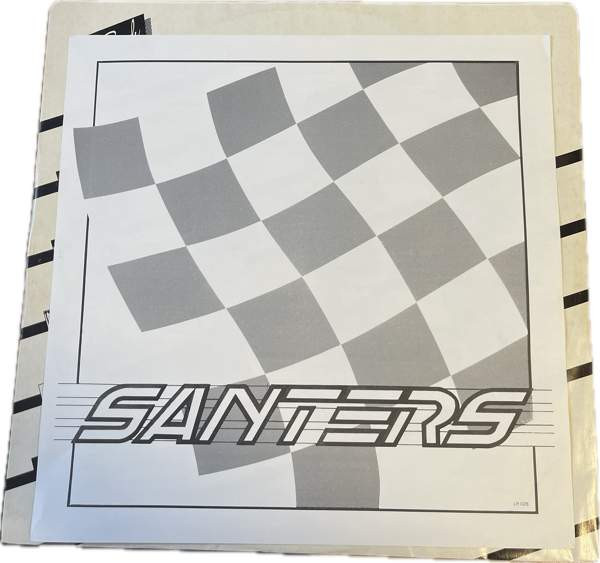 Santers Racing Time LP Vinyyli 1982 Ready Records Joroinen - photo 3