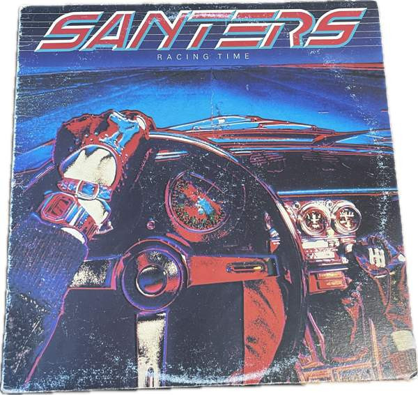 Santers Racing Time LP Vinyyli 1982 Ready Records Joroinen - photo 1