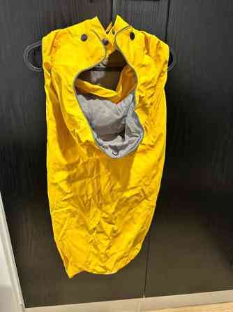 Rukka Stream koiran sadetakki keltainen Yloejaervi