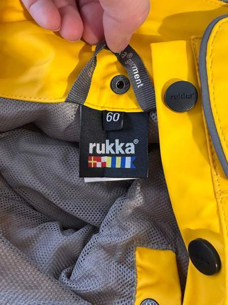 Rukka Stream koiran sadetakki keltainen Ylöjärvi - valokuva 4