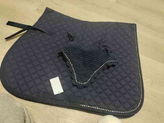 Sininen yleishuopa ja korvahuppu full Лохья