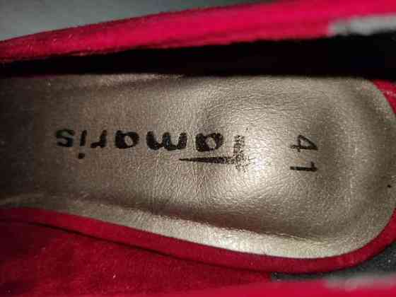 Tamaris punaiset korkokengät 41 Aura