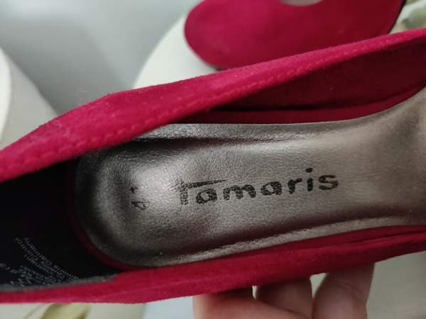 Tamaris punaiset korkokengät 41 Aura – foto 5