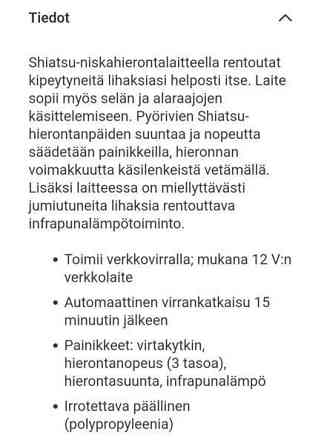 Niska hierontalaite Мянтсяля