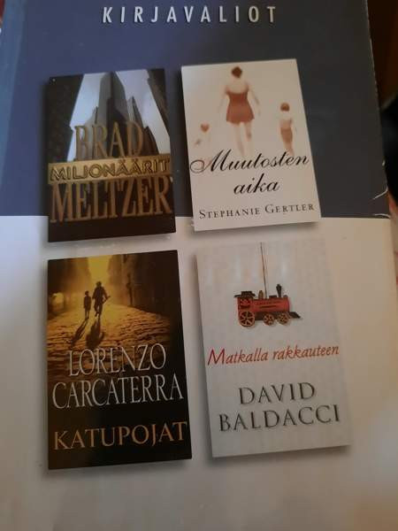 Kirjoja mm Sheldon, Steinbeck, Utrio Vaasa - valokuva 1