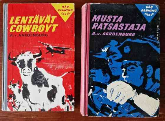 2 kpl Bas Banning seikkailukirjoja Kouvola