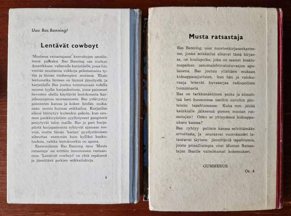 2 kpl Bas Banning seikkailukirjoja Kouvola - photo 2