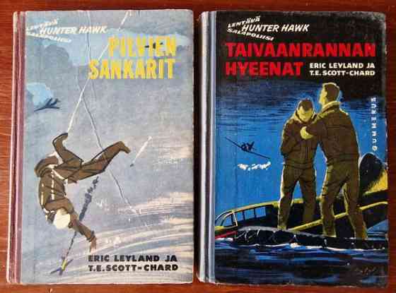 2 kpl Lentävä salapoliisi Hunter Hawk kirjoja Kouvola