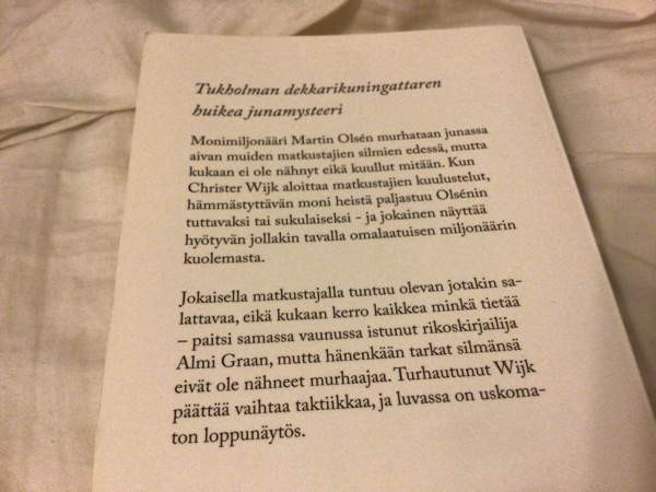 Maria Lang: Ei paluulippua Vantaa - valokuva 2