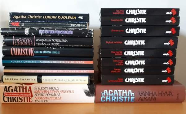 Agatha Christie -paketti (18kirjaa) Helsinki – foto 1