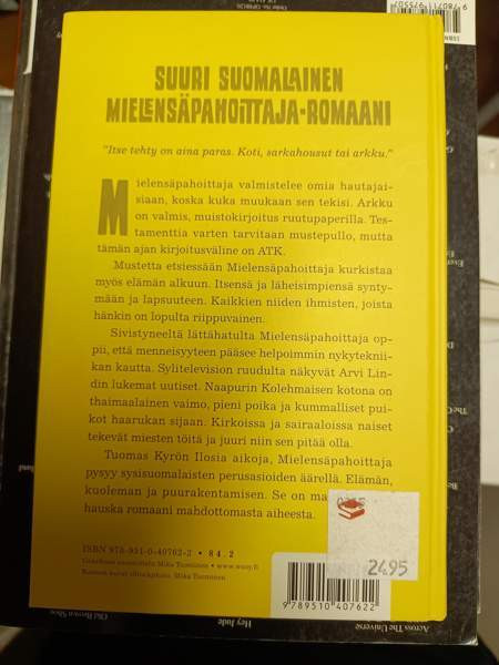 Ilosia aikoja, Mielensäpahoittaja, Tuomas Kyrö Pori – foto 2
