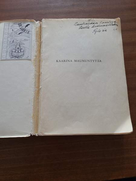 Mika Waltari Kaarina Maununtytär Helsinki – foto 3