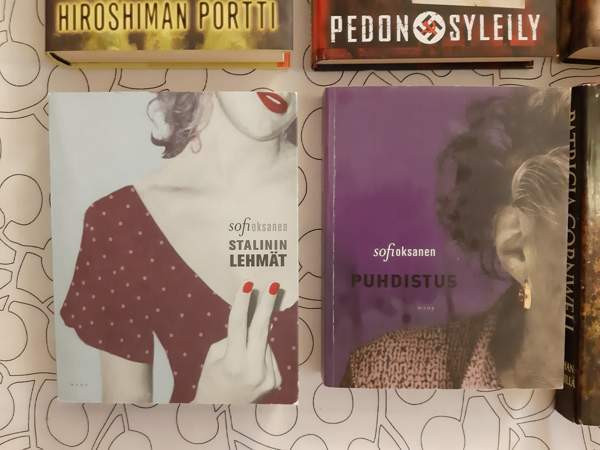 Ilkka Remes, Sofi Oksanen, Reijo Mäki, Patricia Cornwell Vihti - valokuva 4