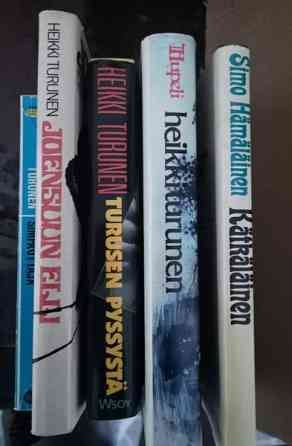 Kirjat 17kpl Paasilinna, Huovinen, Turunen Joensuu