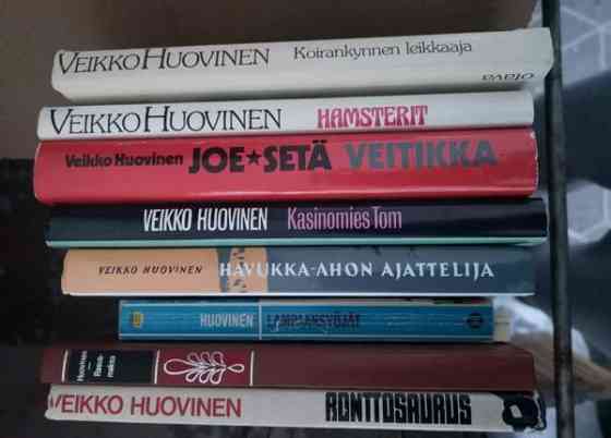 Kirjat 17kpl Paasilinna, Huovinen, Turunen Joensuu