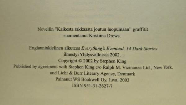 Stephen King: Maantievirus matkalla pohjoiseen Вантаа - изображение 3