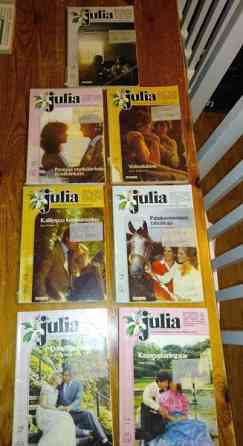 Julia romaani pokkareita 80- luvulta Helsinki