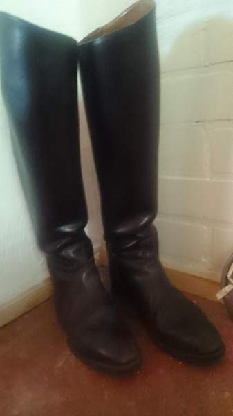 Petrie nahkaiset ratsastussaappaat, koko 38,5 Лохья - изображение 2