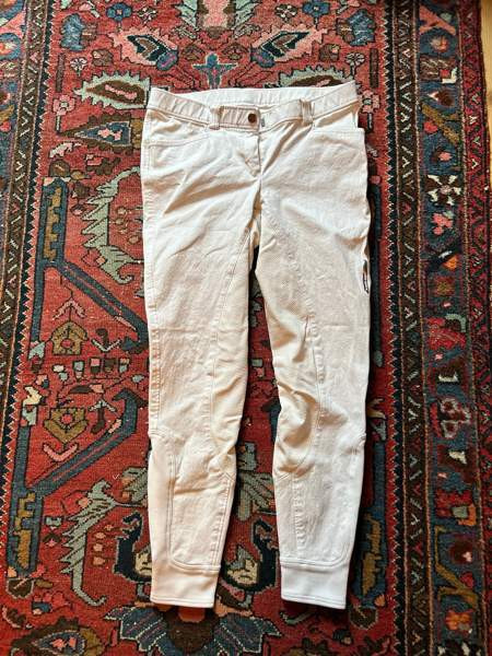 Valkoiset ratsastushousut kisahousut Lapinlahti - valokuva 1