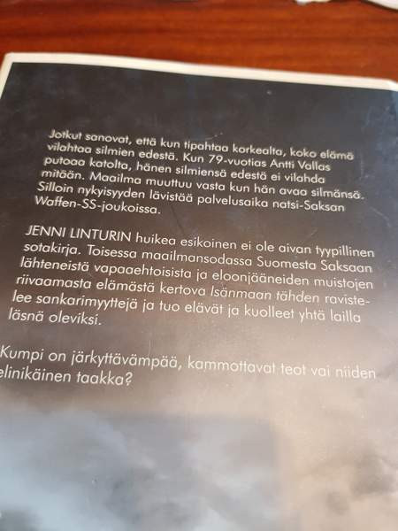 Isänmaan tähden. Jenni Linturi. Сало - изображение 2