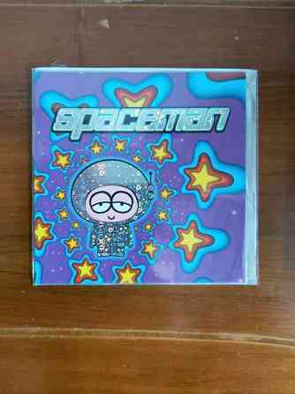 Vintage Spaceman penaali ja kortti, yhteishinta Espoo