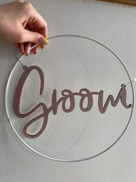 Hääkyltit/hääkoristeet Bride ja Groom Тампере - изображение 2