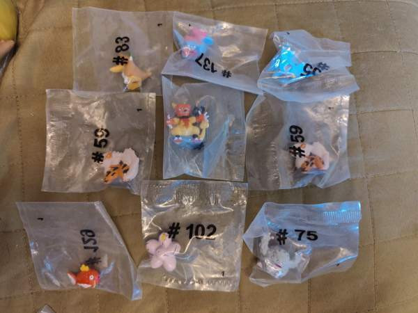 Pokemon mystery mini hahmoja Lappeenranta - valokuva 1