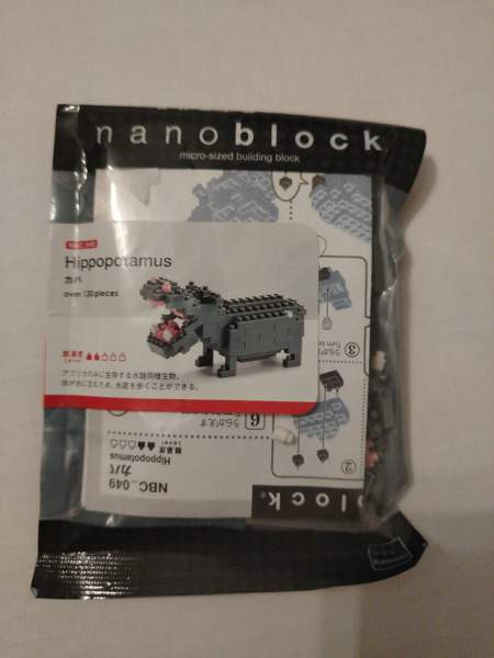 Nanoblock: Hippopotamus Hyvinge – foto 1