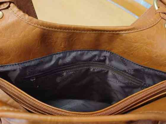 Ruskea olkalaukku Pori