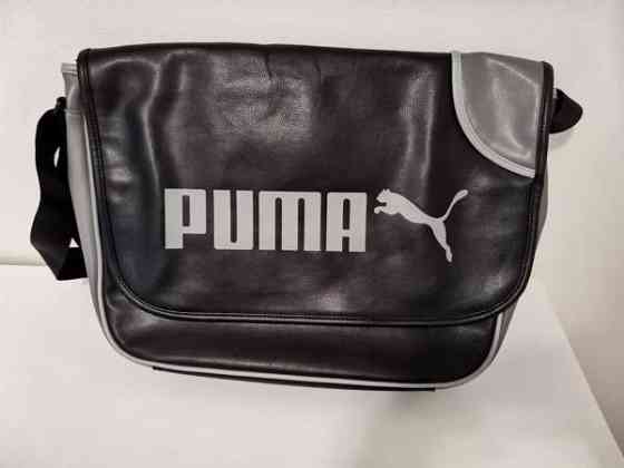 Puma musta nahkalaukku Сейняйоки