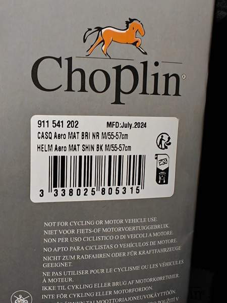 Ekkia Choplin Aero-ratsastuskypärä M, 55-56 Imatra – foto 5