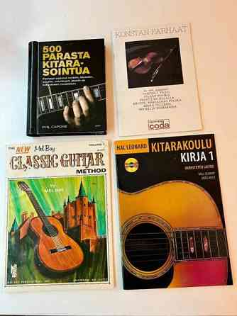 Kitara ja viulu Kitarakirjat hinta yht.spk Oulu
