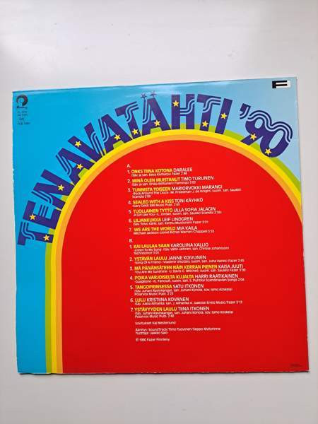 Tenavatähti LP levyt 1990 1991 1992 Espoo - valokuva 3