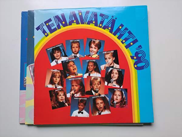 Tenavatähti LP levyt 1990 1991 1992 Espoo - valokuva 1