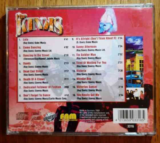 The Kinks: The Kinks CD (sis pk) Forssa